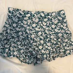 Floral skort